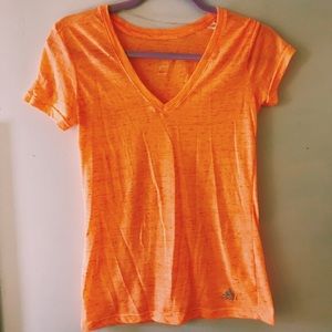 Adidas Orange Athletic Top